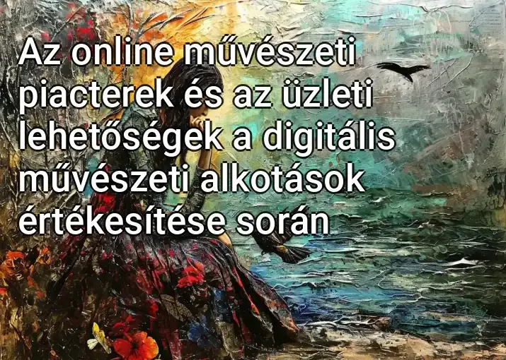 Az online művészeti piacterek és az üzleti lehetőségek a digitális művészeti alkotások értékesítése során