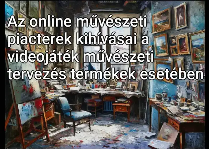 Az online művészeti piacterek kihívásai a videojáték művészeti tervezés termékek esetében