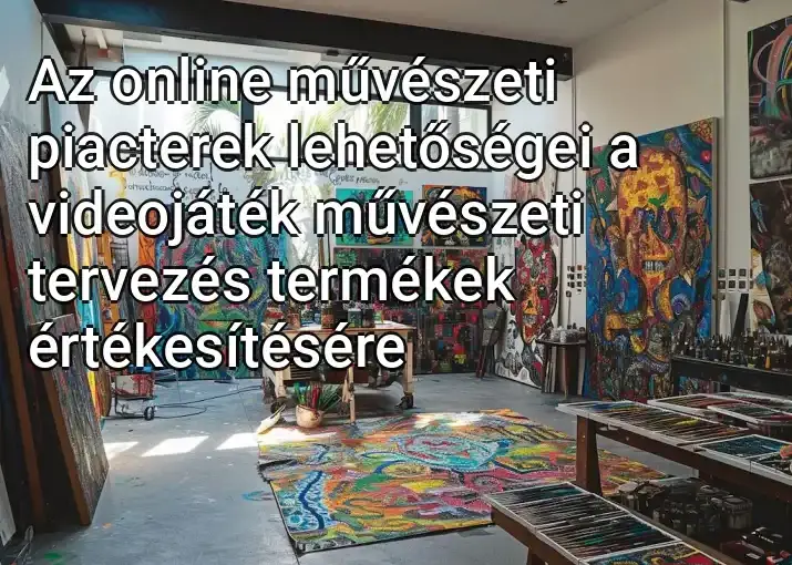 Az online művészeti piacterek lehetőségei a videojáték művészeti tervezés termékek értékesítésére