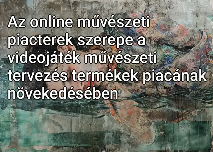 Az online művészeti piacterek szerepe a videojáték művészeti tervezés termékek piacának növekedésében