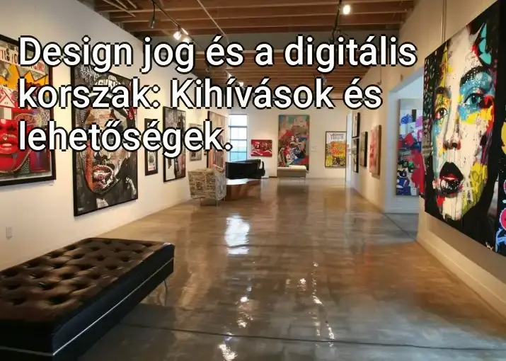 Design jog és a digitális korszak: Kihívások és lehetőségek.