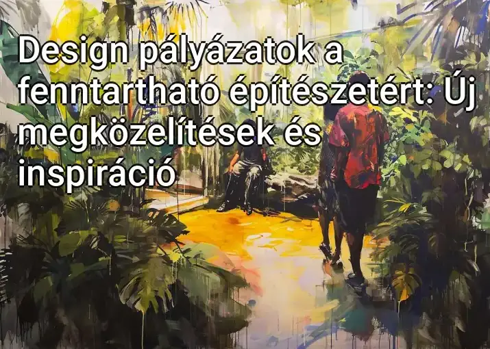 Design pályázatok a fenntartható építészetért: Új megközelítések és inspiráció