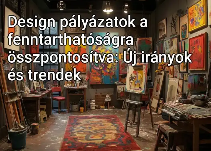 Design pályázatok a fenntarthatóságra összpontosítva: Új irányok és trendek