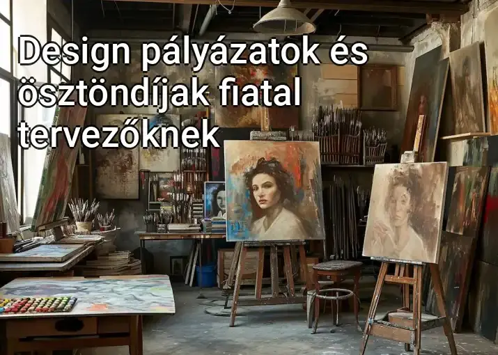 Design pályázatok és ösztöndíjak fiatal tervezőknek