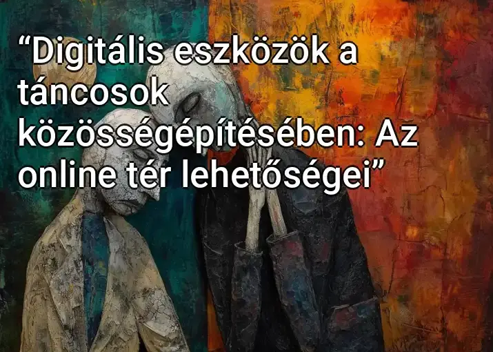 “Digitális eszközök a táncosok közösségépítésében: Az online tér lehetőségei”