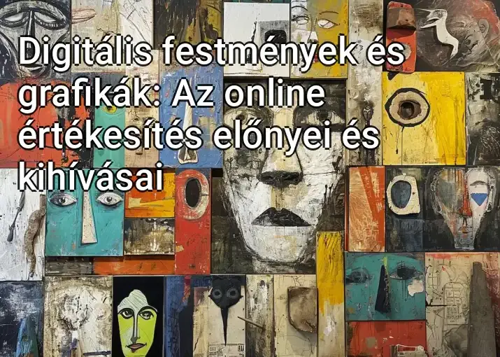 Digitális festmények és grafikák: Az online értékesítés előnyei és kihívásai