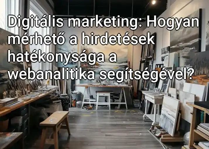 Digitális marketing: Hogyan mérhető a hirdetések hatékonysága a webanalitika segítségével?