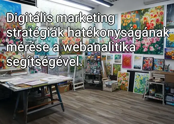 Digitális marketing stratégiák hatékonyságának mérése a webanalitika segítségével.