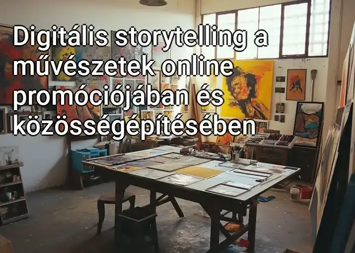 Digitális storytelling a művészetek online promóciójában és közösségépítésében