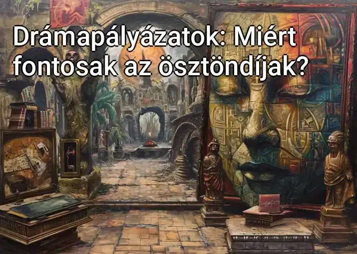 Drámapályázatok: Miért fontosak az ösztöndíjak?