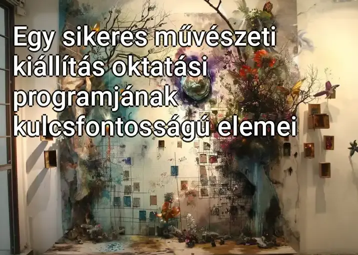 Egy sikeres művészeti kiállítás oktatási programjának kulcsfontosságú elemei