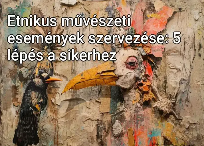 Etnikus művészeti események szervezése: 5 lépés a sikerhez