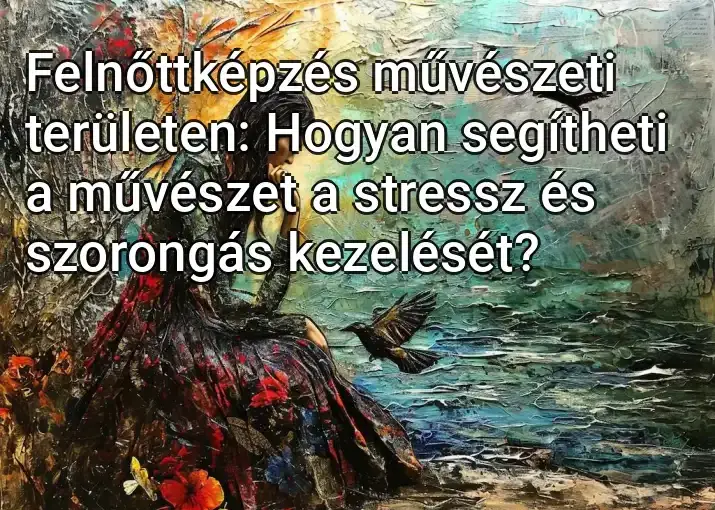 Felnőttképzés művészeti területen: Hogyan segítheti a művészet a stressz és szorongás kezelését?