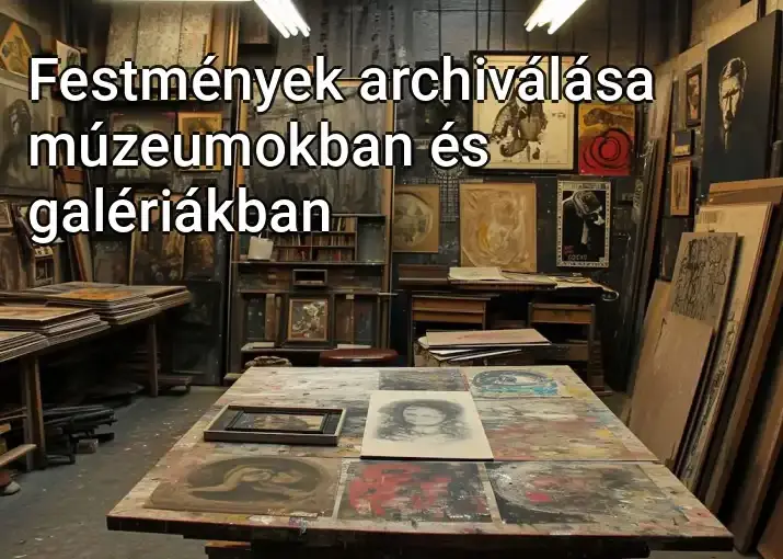 Festmények archiválása múzeumokban és galériákban