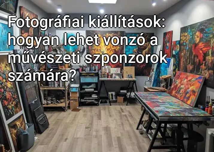 Fotográfiai kiállítások: hogyan lehet vonzó a művészeti szponzorok számára?