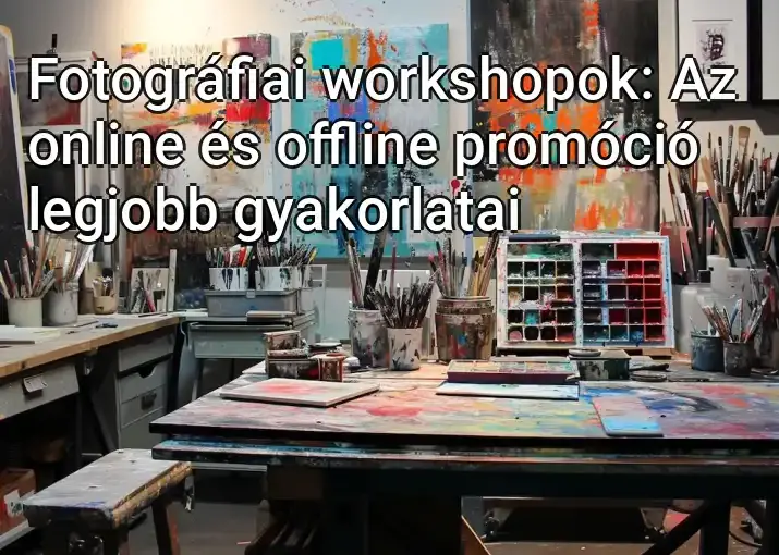 Fotográfiai workshopok: Az online és offline promóció legjobb gyakorlatai