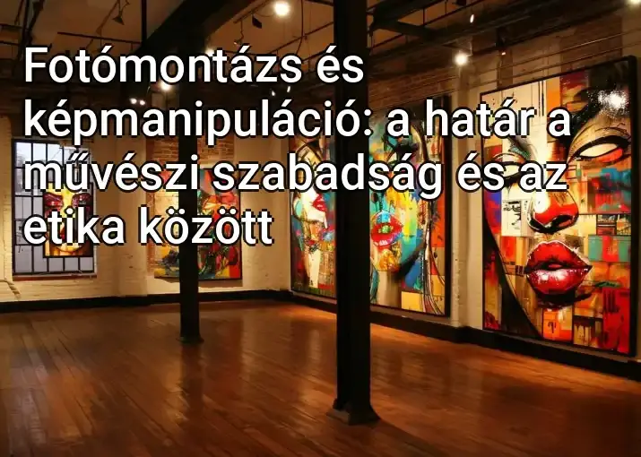 Fotómontázs és képmanipuláció: a határ a művészi szabadság és az etika között