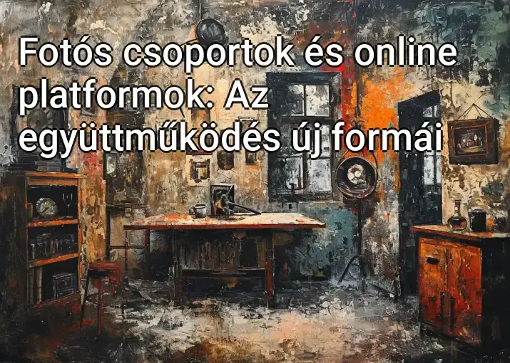 Fotós csoportok és online platformok: Az együttműködés új formái