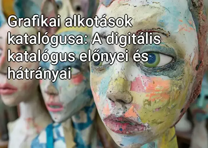 Grafikai alkotások katalógusa: A digitális katalógus előnyei és hátrányai