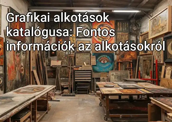 Grafikai alkotások katalógusa: Fontos információk az alkotásokról