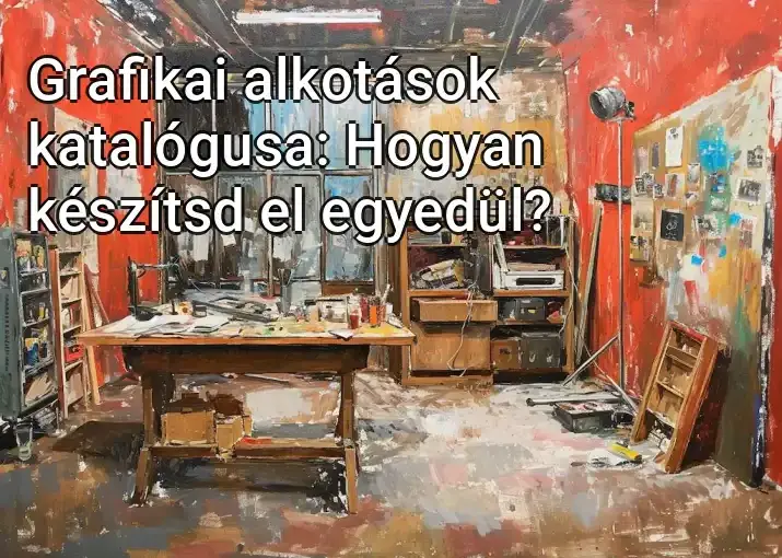 Grafikai alkotások katalógusa: Hogyan készítsd el egyedül?