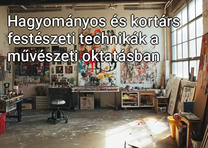 Hagyományos és kortárs festészeti technikák a művészeti oktatásban