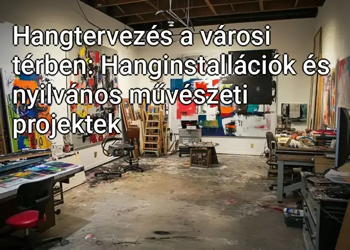 Hangtervezés a városi térben: Hanginstallációk és nyilvános művészeti projektek