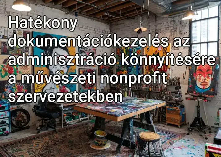 Hatékony dokumentációkezelés az adminisztráció könnyítésére a művészeti nonprofit szervezetekben