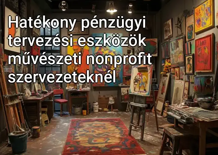 Hatékony pénzügyi tervezési eszközök művészeti nonprofit szervezeteknél