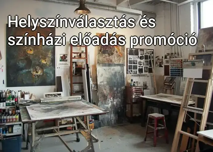 Helyszínválasztás és színházi előadás promóció