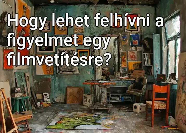 Hogy lehet felhívni a figyelmet egy filmvetítésre?