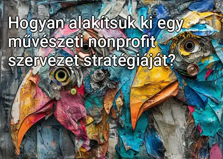 Hogyan alakítsuk ki egy művészeti nonprofit szervezet stratégiáját?