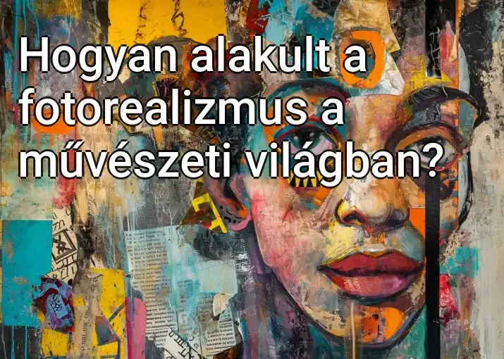 Hogyan alakult a fotorealizmus a művészeti világban?