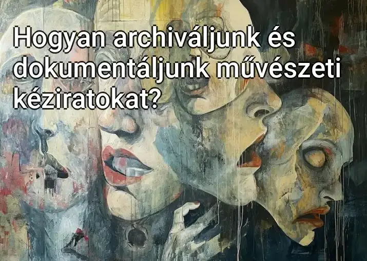 Hogyan archiváljunk és dokumentáljunk művészeti kéziratokat?