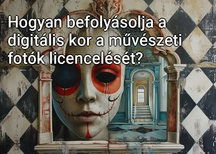 Hogyan befolyásolja a digitális kor a művészeti fotók licencelését?