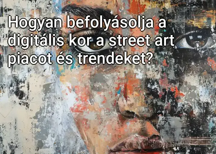 Hogyan befolyásolja a digitális kor a street art piacot és trendeket?