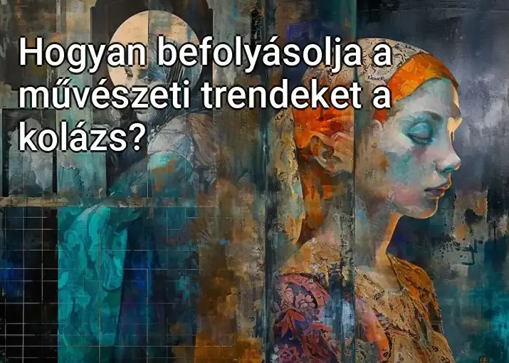 Hogyan befolyásolja a művészeti trendeket a kolázs?