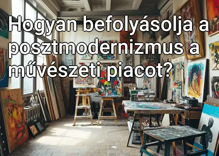 Hogyan befolyásolja a posztmodernizmus a művészeti piacot?