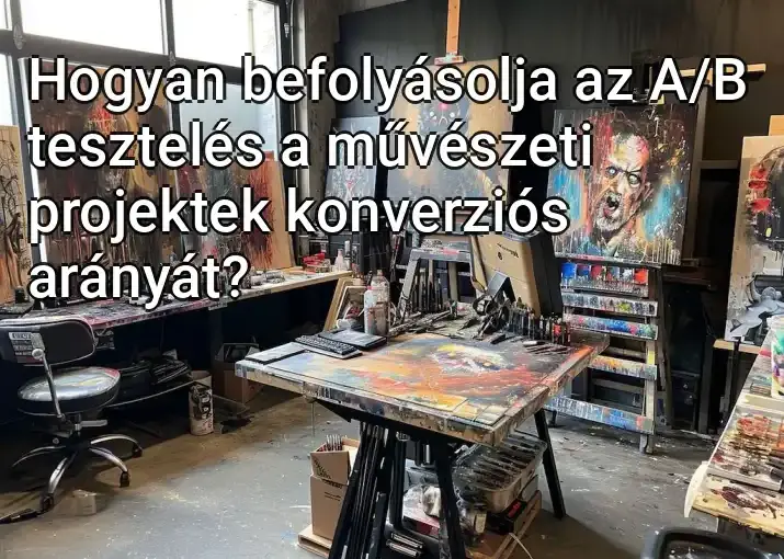 Hogyan befolyásolja az A/B tesztelés a művészeti projektek konverziós arányát?