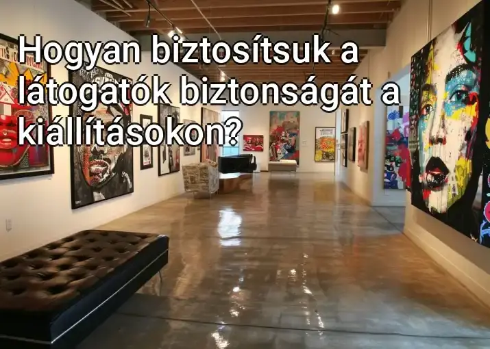 Hogyan biztosítsuk a látogatók biztonságát a kiállításokon?