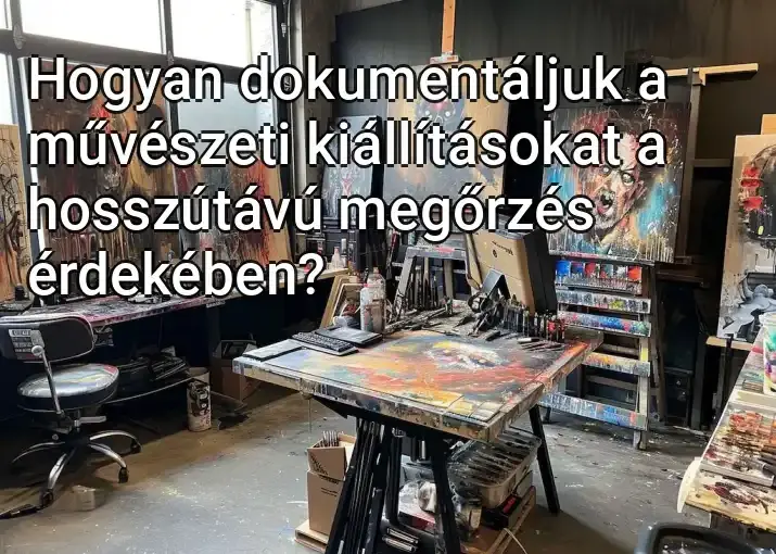 Hogyan dokumentáljuk a művészeti kiállításokat a hosszútávú megőrzés érdekében?