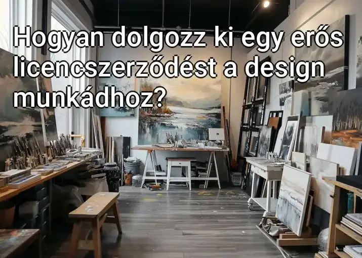 Hogyan dolgozz ki egy erős licencszerződést a design munkádhoz?