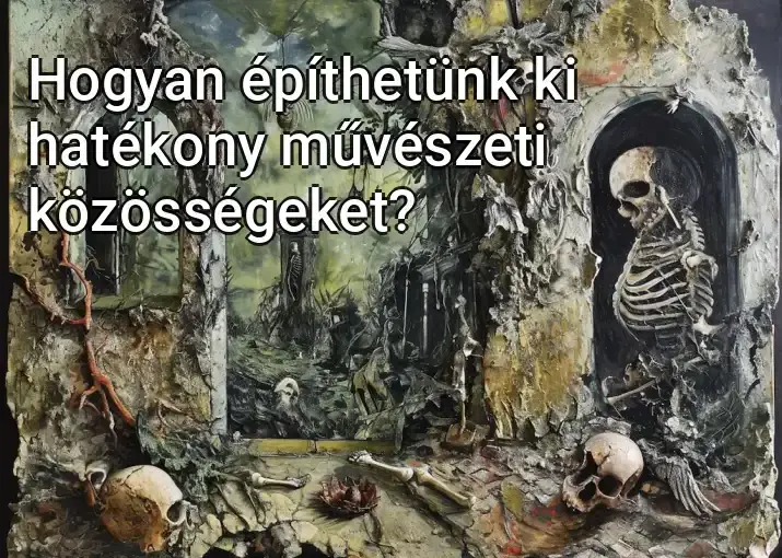 Hogyan építhetünk ki hatékony művészeti közösségeket?