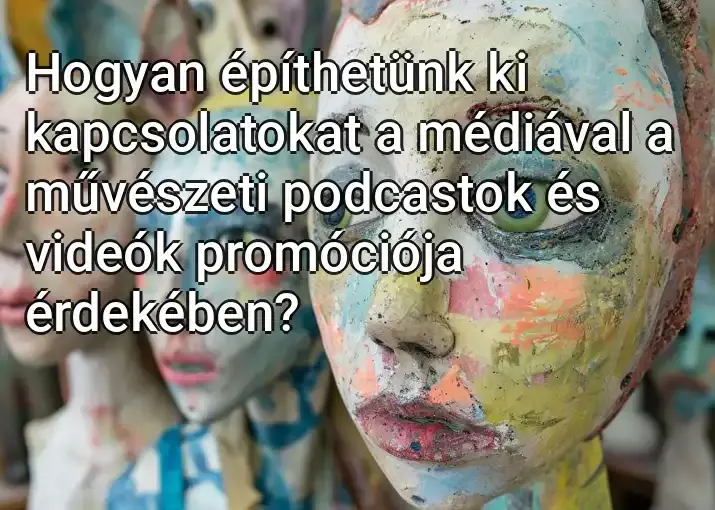 Hogyan építhetünk ki kapcsolatokat a médiával a művészeti podcastok és videók promóciója érdekében?