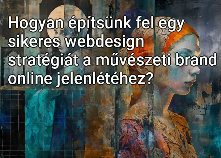 Hogyan építsünk fel egy sikeres webdesign stratégiát a művészeti brand online jelenlétéhez?