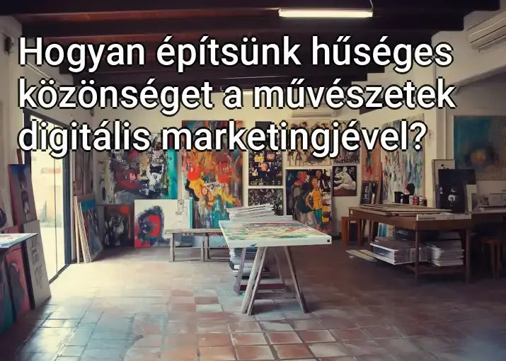 Hogyan építsünk hűséges közönséget a művészetek digitális marketingjével?