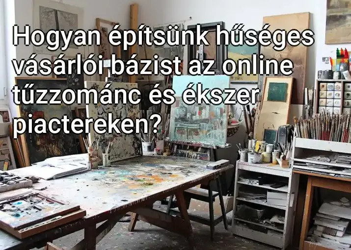 Hogyan építsünk hűséges vásárlói bázist az online tűzzománc és ékszer piactereken?