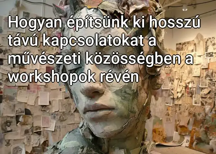 Hogyan építsünk ki hosszú távú kapcsolatokat a művészeti közösségben a workshopok révén