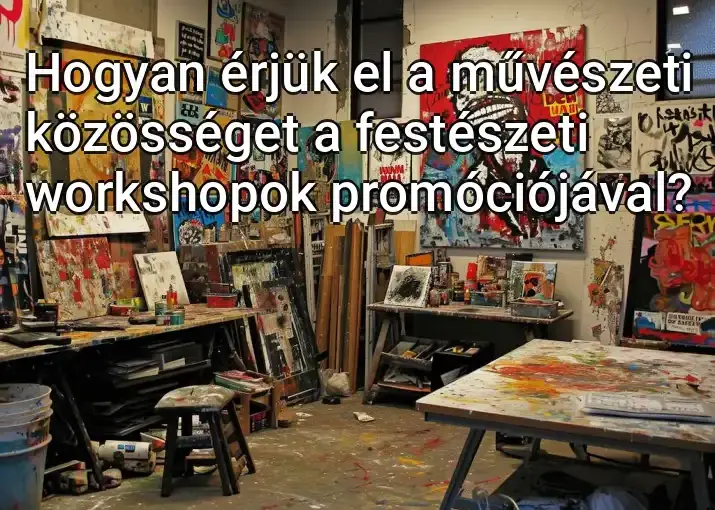 Hogyan érjük el a művészeti közösséget a festészeti workshopok promóciójával?