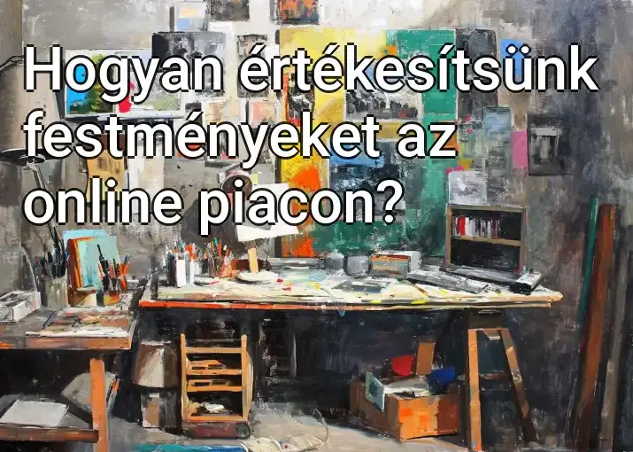 Hogyan értékesítsünk festményeket az online piacon?